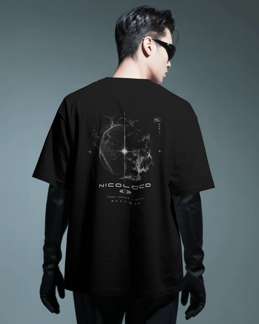 NICOLOCO T-Shirt — NL Brand black Heavyweight tee