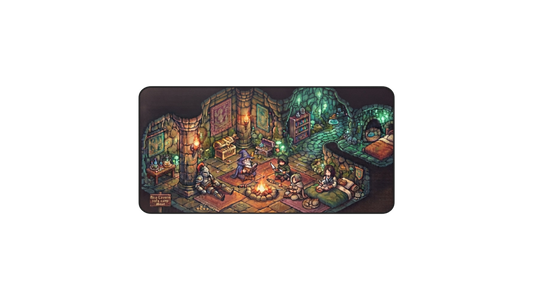 NICOLOCO Desk Mat - Dungeon Crawler Mouse Pad