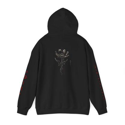 NICOLOCO Hoodie - Midweight "LOVE DIE REMINISCENCE" Graphic