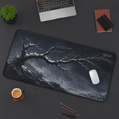 NICOLOCO (DECAY) Desk Mat — Gothic Tree Landscape Mouse Pad