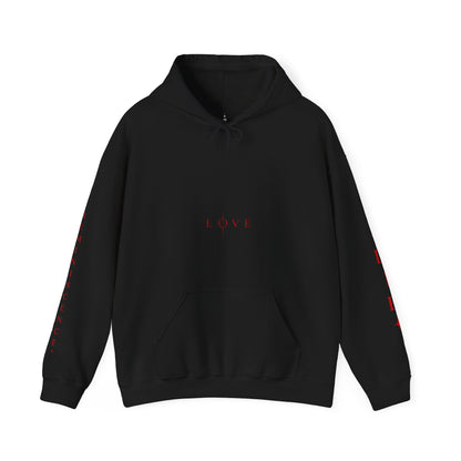 NICOLOCO Hoodie - Midweight "LOVE DIE REMINISCENCE" Graphic