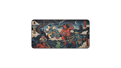 NICOLOCO Desk Mat - Night of the Oni Mouse Pad