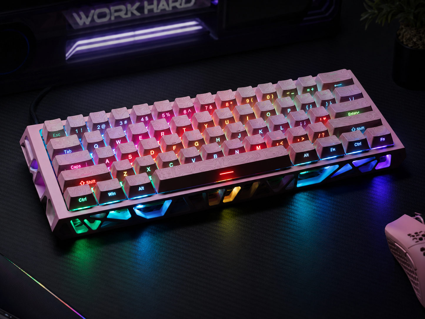 NICOLOCO Aura60 Mechanical Gaming Keyboard
