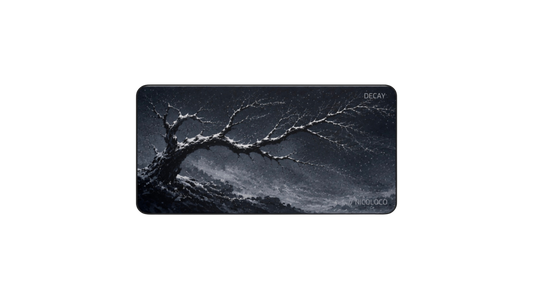 NICOLOCO (DECAY) Desk Mat — Gothic Tree Landscape Mouse Pad
