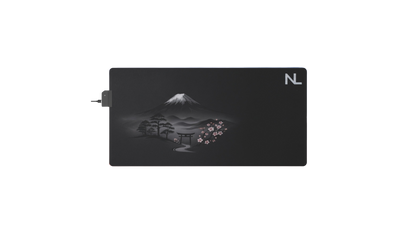 NICOLOCO LED Desk Mat - Fuji RGB Mouse Pad