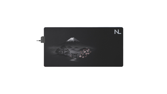 NICOLOCO LED Desk Mat - Fuji RGB Mouse Pad