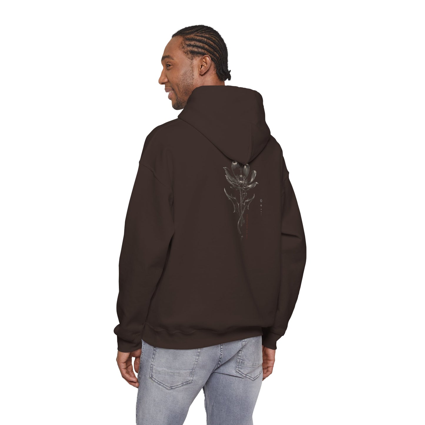 NICOLOCO Hoodie - Midweight "LOVE DIE REMINISCENCE" Graphic