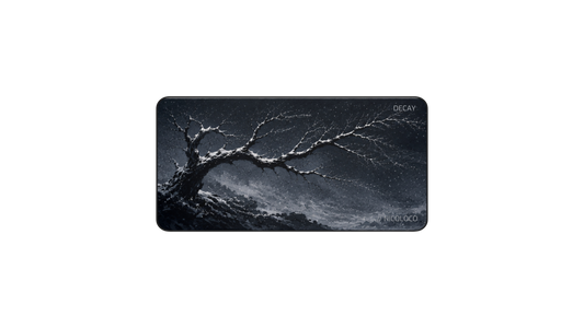 NICOLOCO (DECAY) Desk Mat — Gothic Tree Landscape Mouse Pad